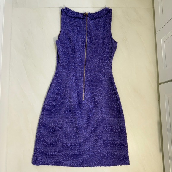 Kate Spade New York Purple Sleeveless Sheath Dress Size 4 - Picture 8 of 16